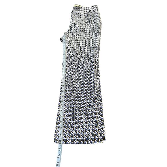 J.Crew‎ Blue Black Business Office Campbell Cropped Ankle Dress Pants Size 6 - Picture 10 of 11